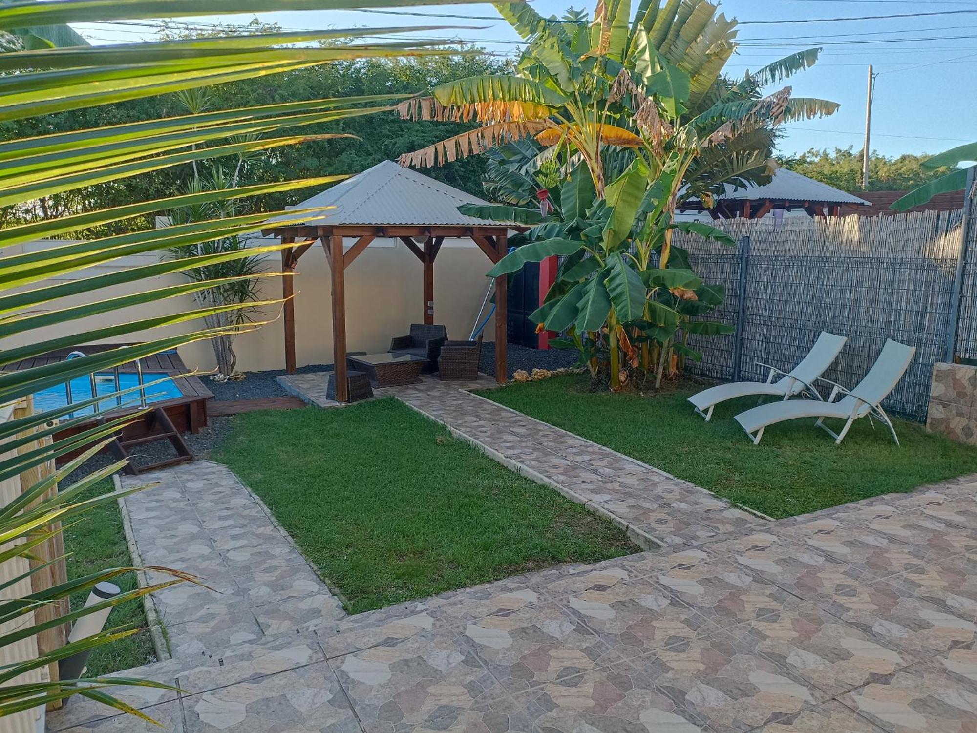 Gites Monoi 4 Personnes Avec Piscine Privee แซงต์-ฟรองซัวส์ ภายนอก รูปภาพ